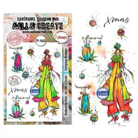 Tampon Clear - 1468 - Evergreen Dreamer - AALL and Create