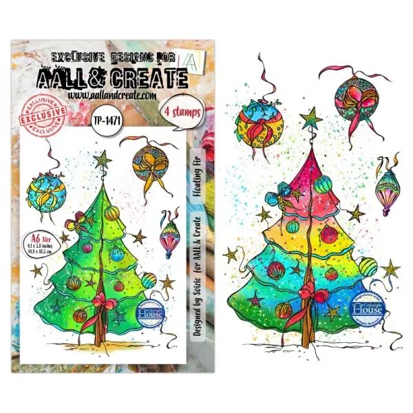 Tampon Clear - 1471 - Floating Fir - AALL and Create