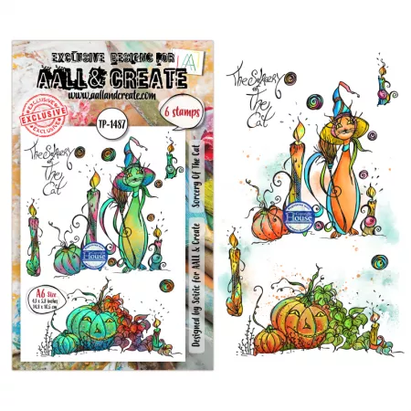 Tampon Clear - 1487 - Sorcery Of The Cat - AALL and Create