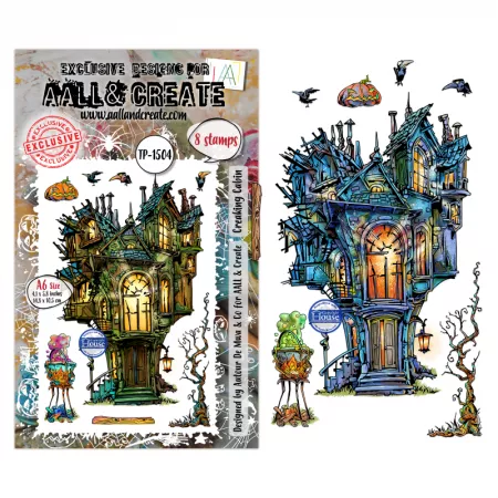 Tampon Clear - 1504 - Creaking Cabin - AALL and Create