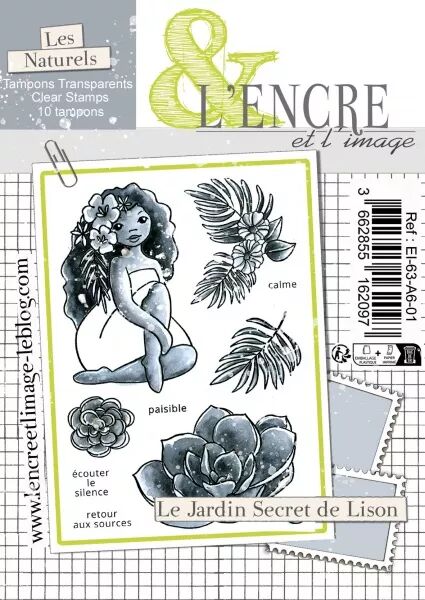 Tampon clear - Le Jardin Secret de Lison - L\'Encre et l\'Image