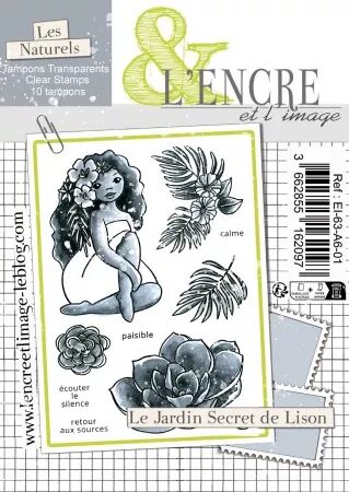 Tampon clear - Le Jardin Secret de Lison - L\'Encre et l\'Image