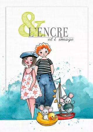 Tampon clear - Les Trotte-Menu partent en Exploration - L\'Encre et l\'Image