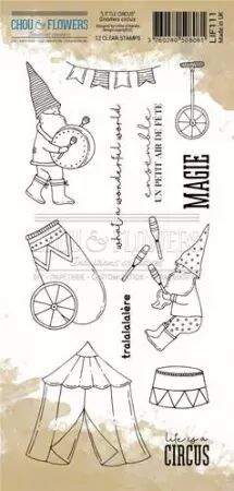 Tampon clear - Little Circus - Gnomes circus