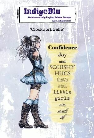 Tampon Cling - Clockwork Belle - IndigoBlu