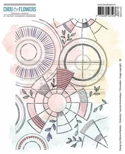 Tampon cling - Journal Chromatique - Chronodex