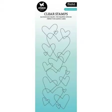 Tampon de fond - Heart Background