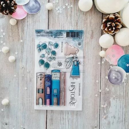 Tampon DL - Altitude - Histoire d\'hiver - Chou Flowers