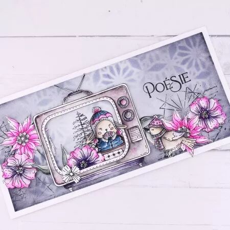 Tampon DL - Altitude - Les mots d\'hiver - Chou Flowers