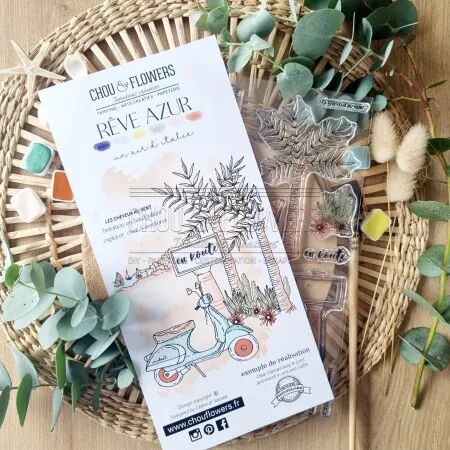 Tampon DL - Rêve Azur - Un air d\'Italie
