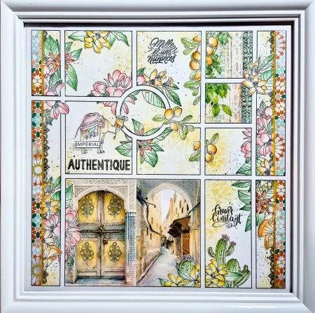 Tampon DL - Terre & Jasmin - Oasis de souvenirs - Les Ateliers de Karine