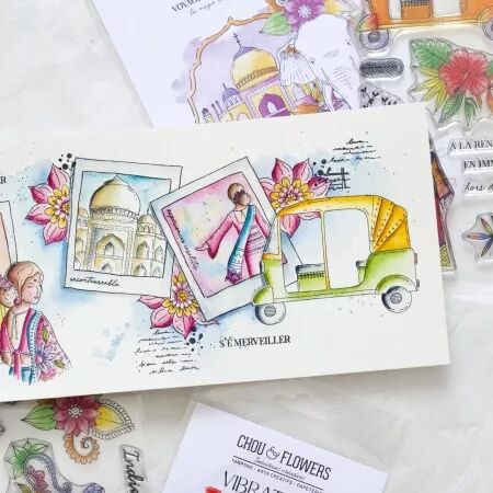 Tampon DL - Vibrations - En tuk-tuk