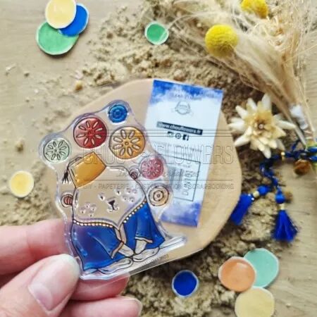 Tampon DOUDOU AU SOUK - collection Chant des dunes - Chou and Flowers