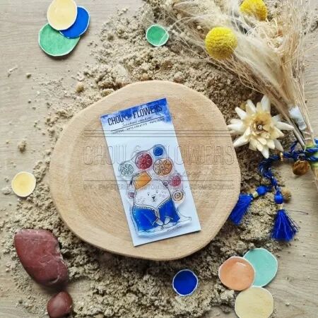 Tampon DOUDOU AU SOUK - collection Chant des dunes - Chou and Flowers