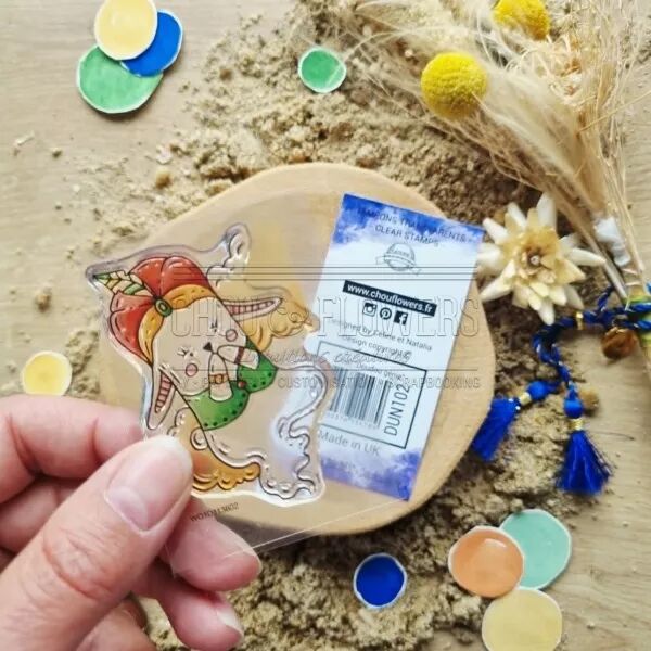 Tampon DOUDOU GENIE - collection Chant des dunes - Chou and Flowers