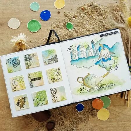 Tampon DOUDOU GENIE - collection Chant des dunes - Chou and Flowers