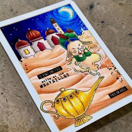 Tampon DOUDOU GENIE - collection Chant des dunes - Chou and Flowers