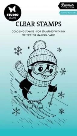 Tampon Essentials - Skiing Penguin- Studio Light