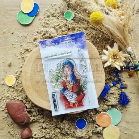 Tampon FILLE OASIS - collection Chant des dunes - Chou and Flowers
