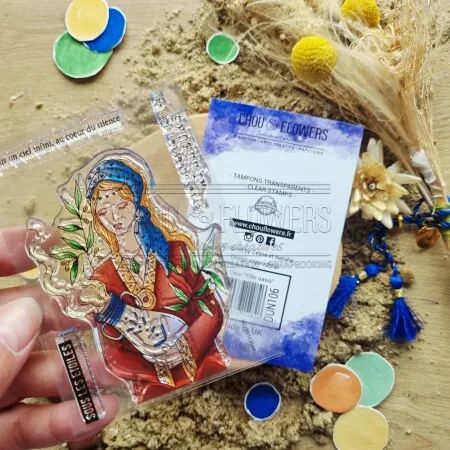 Tampon FILLE OASIS - collection Chant des dunes - Chou and Flowers