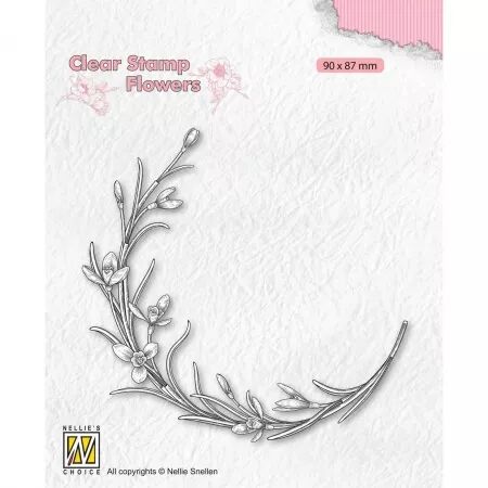 Tampon Flowers - Rameau fleuri - Nellie\'s Choice