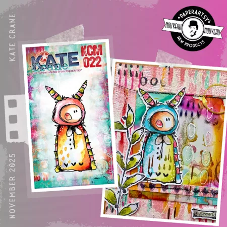 Tampon mini - Cadre 022 - Kate Crane pour PaperArtsy
