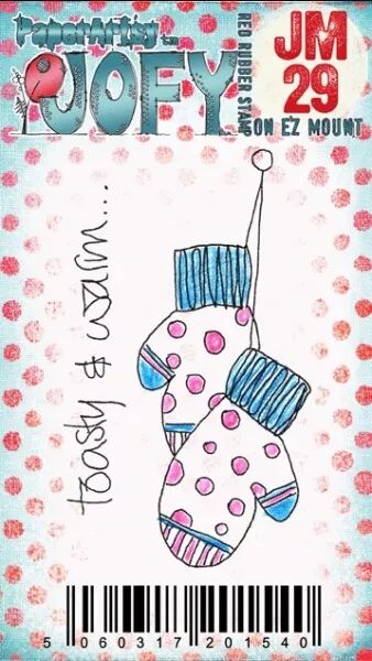 Tampon Mini 29 - Moufles - JOFY pour PaperArtsy