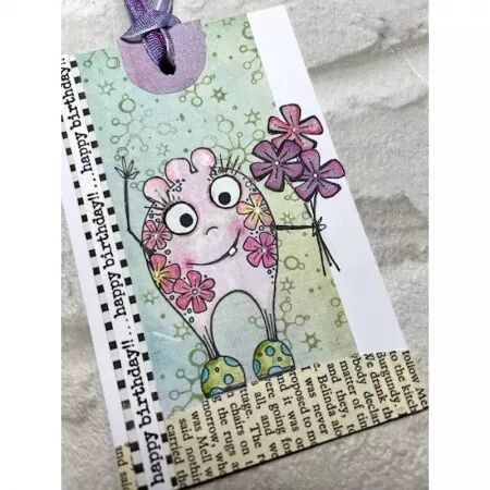 Tampon Mini 82 - Flowers - JOFY pour PaperArtsy