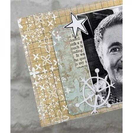 Tampon Mini 92 - Fleurs hivernales - JOFY pour PaperArtsy