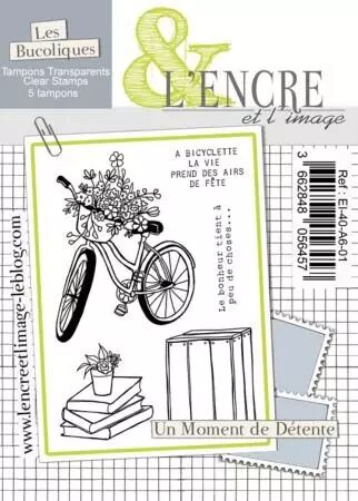 Tampon transparent - A6 - Un moment de d&eacute;tente