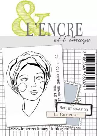 Tampon transparent - A7 - La Curieuse