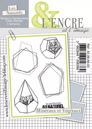 Tampon transparent - Min&eacute;raux et v&eacute;g&eacute;taux