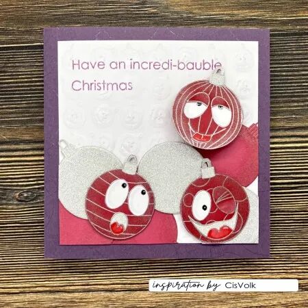 Tampons - Boules de Noël 1 - Vaessen Creative