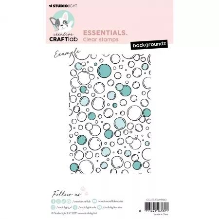 Tampons - Essentials - Backgroundz - fond de bulles - Studio Light