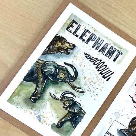 Tampons - Faune - Eléphant