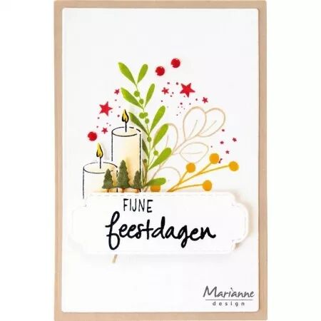 Tampons - Silhouette Art - Berries - Marianne Design