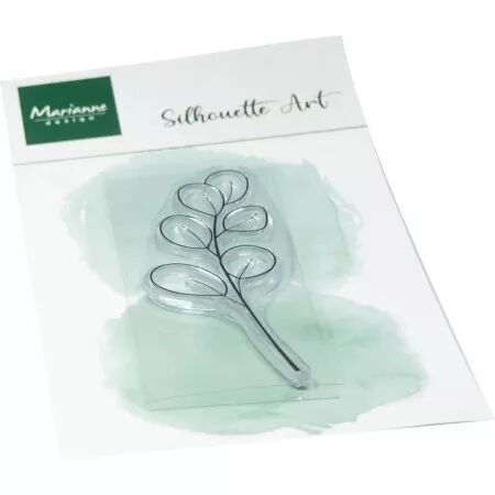 Tampons - Silhouette Art - Eucalyptus twig - Marianne Design