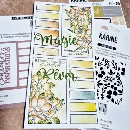 Tampons A6 - Textes R&ecirc;ver - Histoires au naturel - Ateliers de Karine