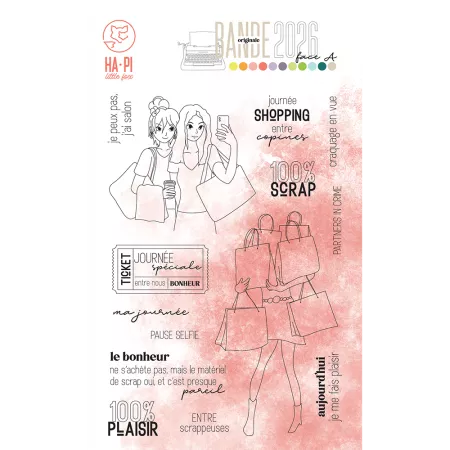 Tampons clear Journ&eacute;e shopping - HA PI Little Fox