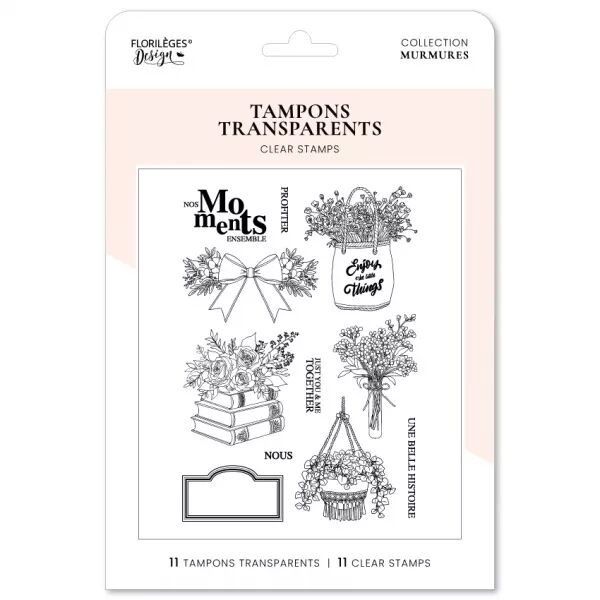 Tampons clear NOS MOMENTS - Floril�ges design
