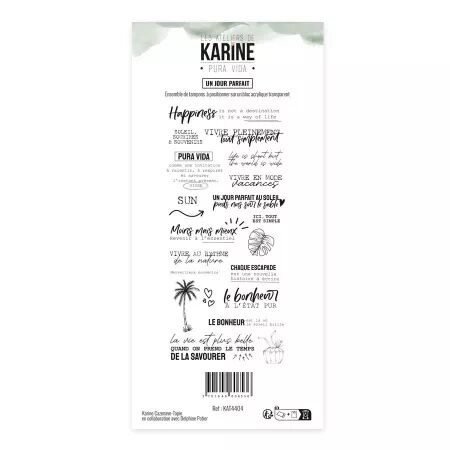 Tampons clear Un jour parfait - Pura Vida - Ateliers de Karine