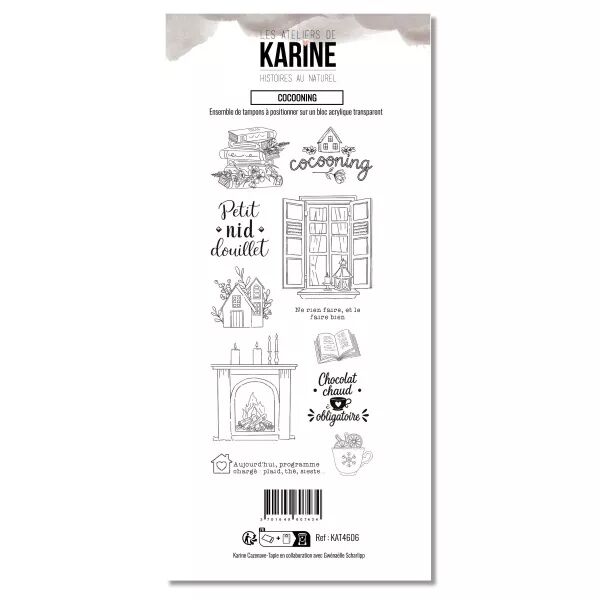 Tampons DL - Cocooning - Histoires au naturel - Ateliers de Karine