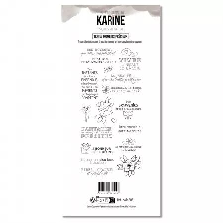 Tampons DL - Textes moments pr&eacute;cieux - Histoires au naturel - Ateliers de Karine