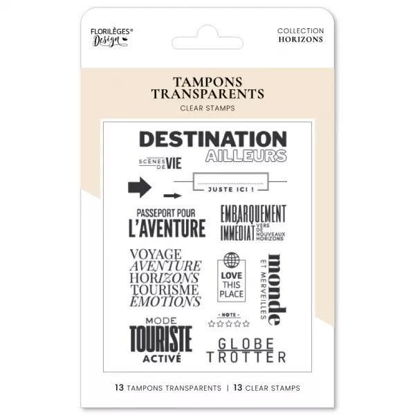Tampons EMBARQUEMENT IMM�DIAT - Horizons - Floril�ges Design