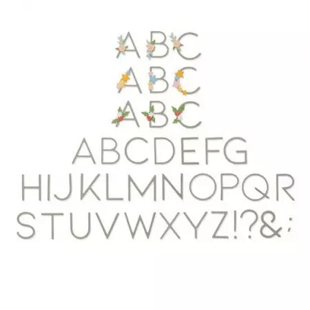 Thinlits - Decorative Type