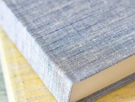 Toile de reliure - Bleuet - Alexandra Renke