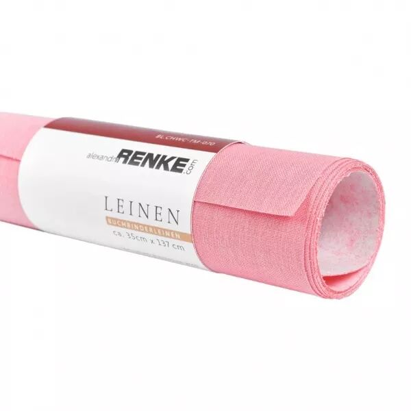 Toile de reliure - Corail - Alexandra Renke