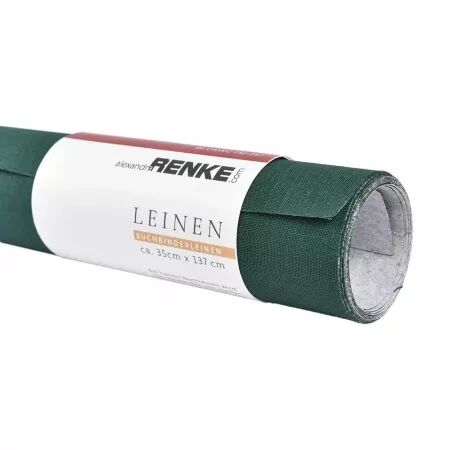 Toile de reliure - Vert forêt - Alexandra Renke
