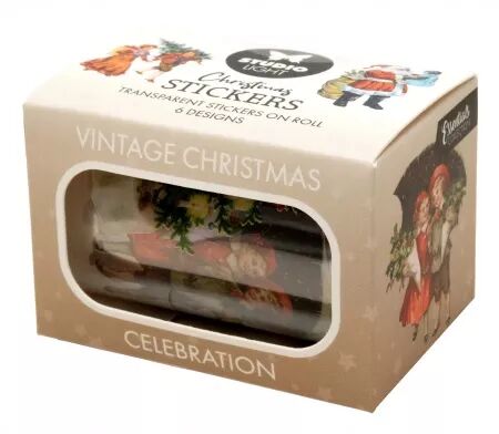 Tranparent Stickers on Roll - Vintage Christmas - Studio Light