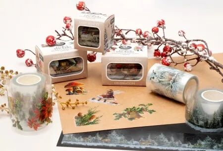 Tranparent Stickers on Roll - Winter Wonderland - Studio Light